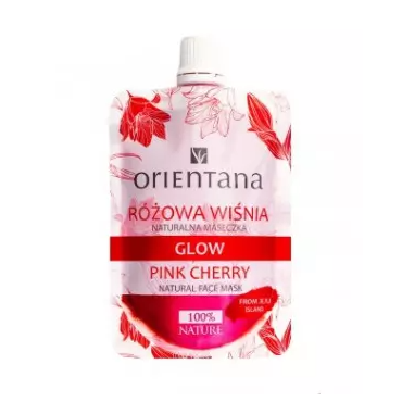 ORIENTANA -  Orientana Naturalna maseczka Glow - Różowa Wiśnia, 30 ml